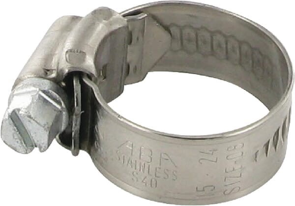 Opaska ślimakowa V2A ABA, 15 - 24 mm
