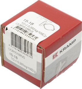 Opaska z dwoma uszami ze stali szlachetnej 15-18 mm