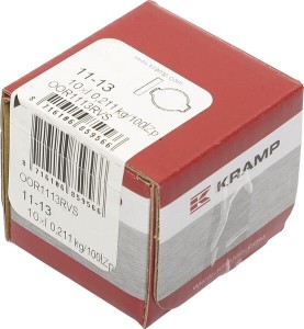 Opaska z dwoma uszami ze stali szlachetnej 11-13 mm