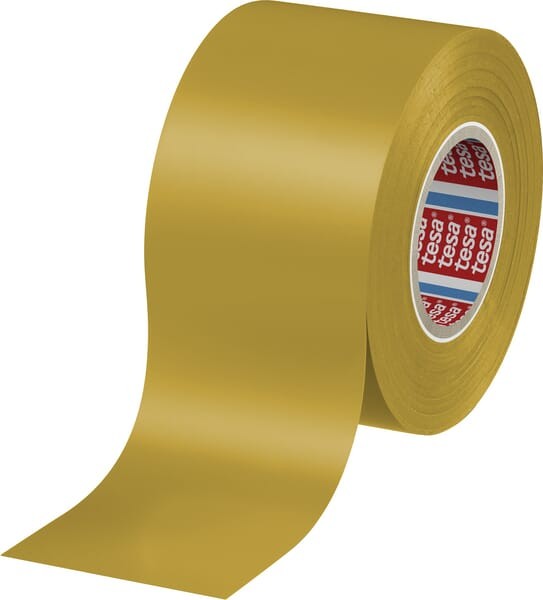 Taśma wielofunkcyjna z miękkiego PCW, żółta, 33 m x 50 mm, TesaFLEX®