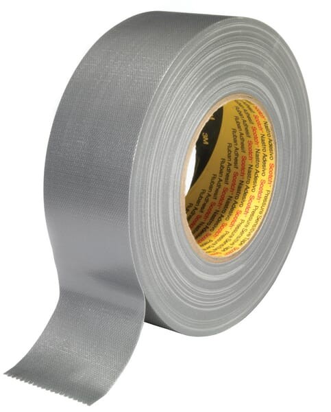 Taśma klejąca o zwiększonej wytrzymałości 389, srebrna, 50 mm x 50 m