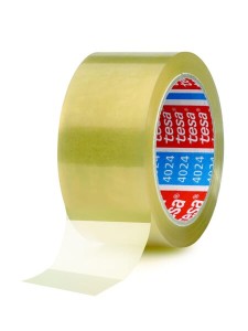 Taśma pakowa PP akrylowa, cicha 66 m x 50 mm, TesaPACK®