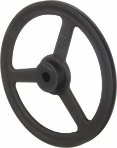 Koło pasowe klinowe Z lub SPZ 1 rowek średnica 284 mm Kramp