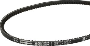 Pas klinowy uzębiony AVX 10, 735 mm