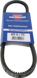 Pas klinowy uzębiony AVX 10, 725 mm