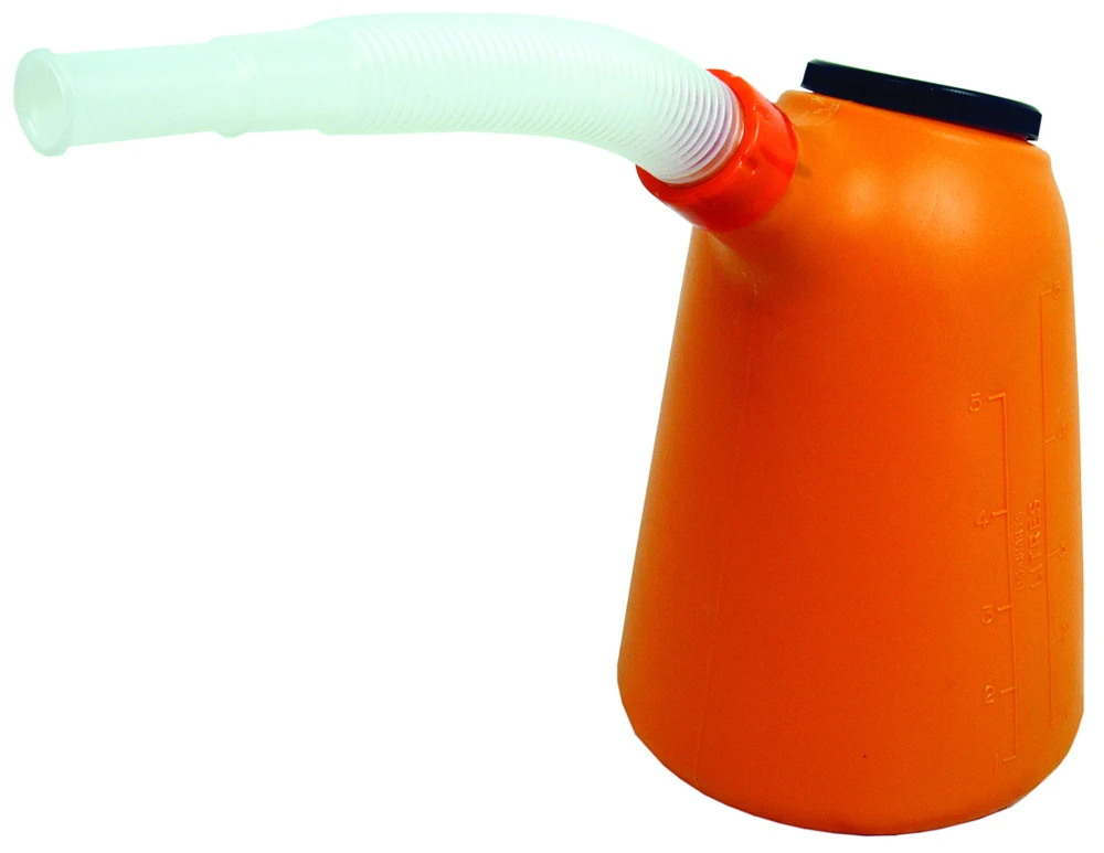 Pojemnik 5L z giętką wylewką czerwony