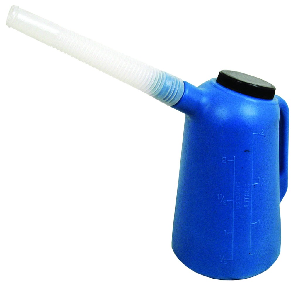 Pojemnik 5L z giętką wylewką niebieski