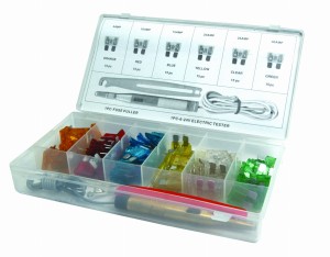 Bezpieczniki płaskie standard -asort. 93 częściowy