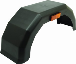 Błotnik do przyczepki samochodowej 620mm dł plasti