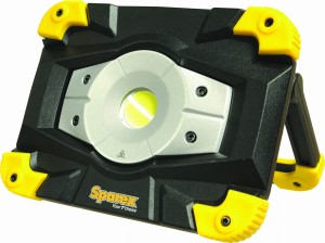 Lampa LED 1600 lumenów z akumulatorem i Power Bank