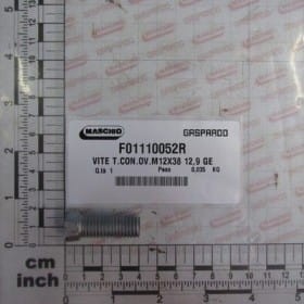 ŚRUBA LEMIESZA M12X38 F01110052R OEM