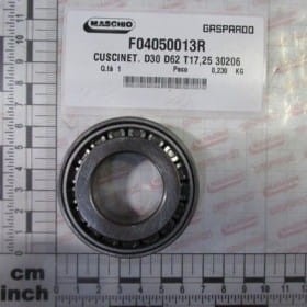 ŁOŻYSKO D30 D62  T17,25  30206 F04050013R OEM