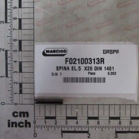 PIN EL. 5  X26 DIN 1481 F02100313R OEM
