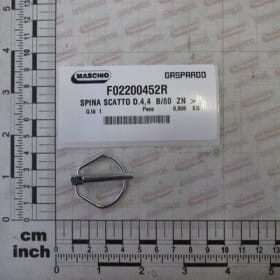 Zawleczka D4,4 B/80 ZN F02200452R OEM