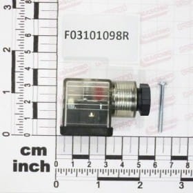 Łącznik elektryczny 2P+LED+D-C18 12V F03101098R OEM