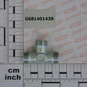 Trójnik 10A12 G68140143R OEM