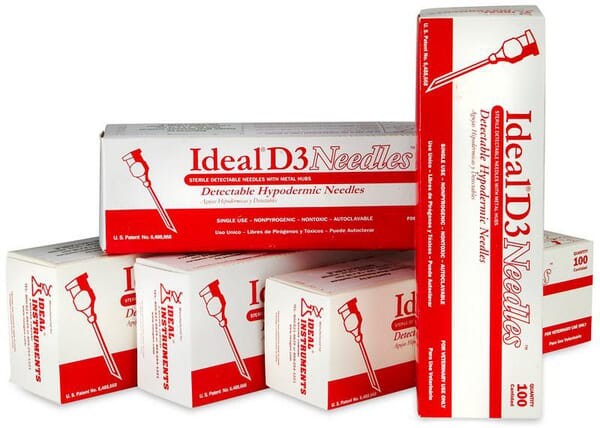 Igła iniekcyjna Ideal D3 1.6x38 mm nasadka stalowa 100 szt. SA9417