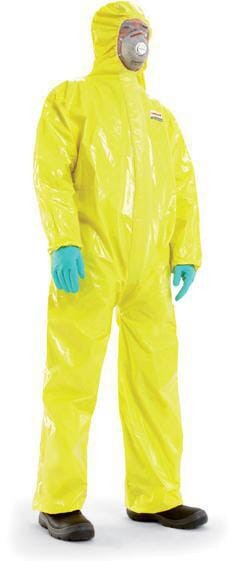 Kombinezon jednorazowy wodoodporny, roz. L EU: 54, żółty Honeywell 4503000L