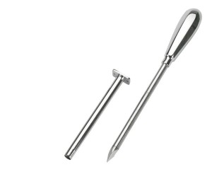 Trokar Ø 5 mm 9 cm metalowy uchwyt 211KER