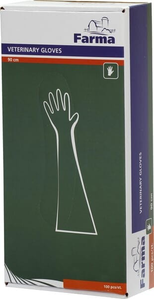 Rękawice weterynaryjne 90 cm 101002FA