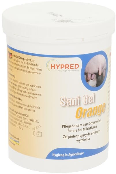 SANI gel orange żel do pielęgnacji wymion 1 kg KER320101