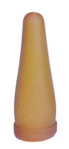 Smoczek do butelki na mleko, 100% naturalny kauczuk 6 szt. 27106KER