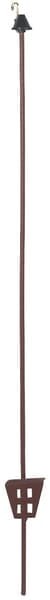 Palik stalowy owalny 106 cm z oczkiem metalowym 10 szt. 441455P010