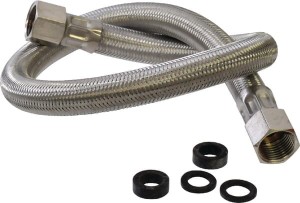 Wąż przyłączeniowy do poideł, 1/2" 60 cm BU1080111