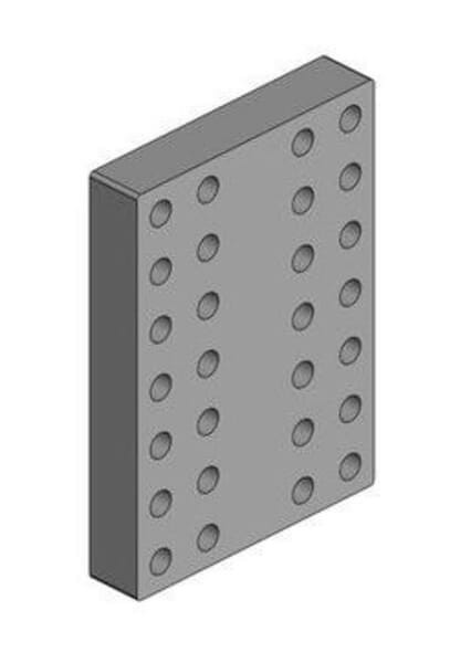 Płyta do przyspawania 160x160mm M20 00645140