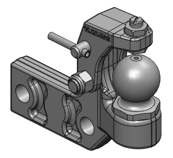 Zestaw zaczepowy K50, lewy 00520590