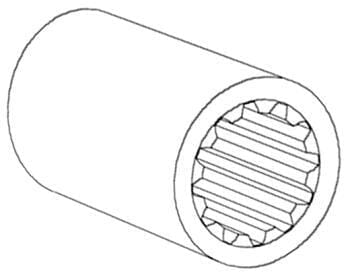 Tuleja profilowana AV101505