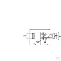 Szybkozłącze wtyczka płaskie, SKVM12N18 | poltechparts.pl