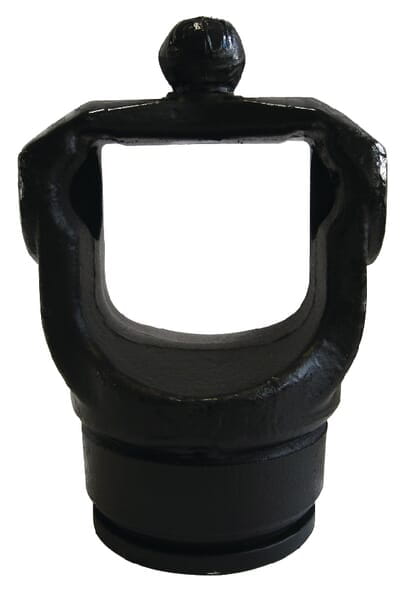 Widłak, na rurę profilowaną, na kołek sprężysty, 53.90 mm, S6 Bondioli&Pavesi 2150G6871