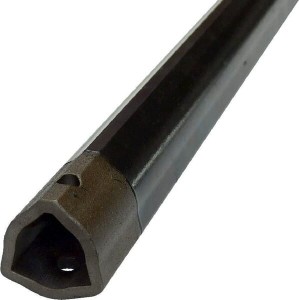 Rura profilowana wewnętrzna trójkątna roz. 6 Ø wew. 36.6 Ø zew. 45.6x4.5 mm L=1.35 m Bondioli&Pavesi 245161350R06