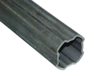 Rura profilowana wewnętrzna powlekana czterokątna S6 Ø wew. 37.9 Ø zew. 47.4x4.8 mm L=1 m Bondioli&Pavesi 2453N1000R06