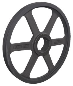Koło pasowe klinowe A lub SPA 2 rowki średnica 455.50 mm na tuleję Taperlock 2517 Kramp 450A2TL