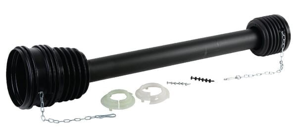 Osłona kompl. Bondioli & Pavesi, 1 x szerokokąt wielk. G2 W1 80°, L-1210 mm 5CG2121FXWS