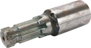 Przedłużka wału, 1.1/8" Z-6 - 1.1/8" Z-6 L-145 mm 672011KR