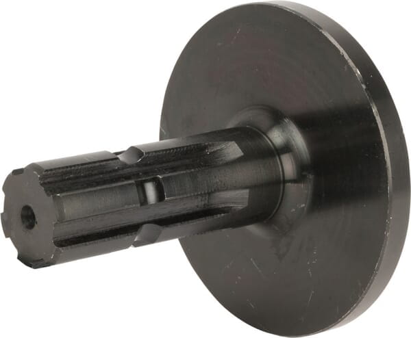 Końcówka wału z kołnierzem ślepym, 1 3/8 Z6, L-110 mm, D-120 mm 675011AKR
