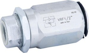 Zawór dławiąco - zwrotny baryłkowy VRF, G1/2" C056V0560