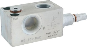Zawór przelewowy VMP, G3/4" 80 - 300 bar C056V0720300