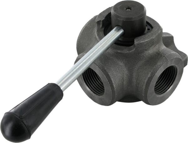 Rozdzielacz obrotowy 3-drożny, typ A 1" BSP DH253A