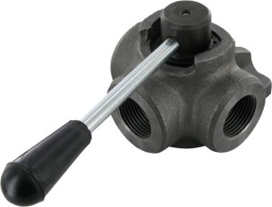 Rozdzielacz obrotowy 3-drożny, typ A 1" BSP DH253A