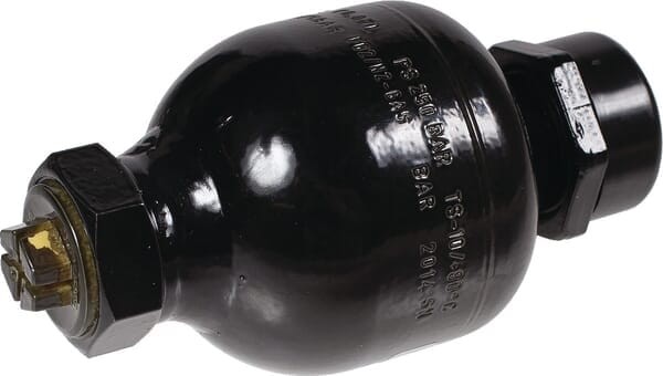 Akumulator membranowy spawany typ ELM Parker, 0.075 l 30 bar ELM007525000AF