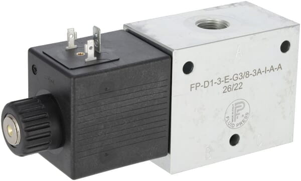 Zawór 3/2 12VDC FP-D1-3-E-G3/8-3A-I-A-A FPD13EG383AIAA