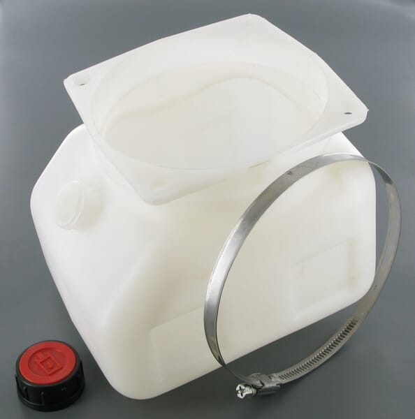 Zbiornik PE, 1 l + zestaw montażowy MPPT001P
