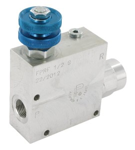 Zawór regulacji przepływu 3-drożny 1/2" 50-90 l/min FPRF12G