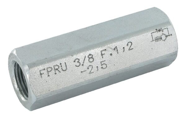 Zawór dławiąco-zwrotny LTCV/FPRU 0.5 2.0d 3/8" FPRU3805F20