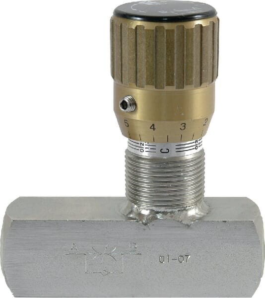 Zawór dławiąco-zwrotny FT 2257/5 ze stali szlachetnej 1/2" FT2257512