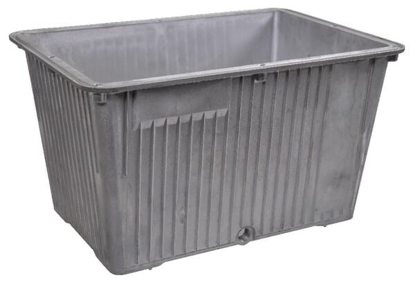 Aluminiowy zbiornik na olej 30 l bez pokrywy NG9030T